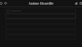 Anime Heardle Anime Heardle