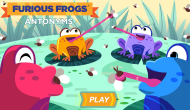 Furious Frogs Antonyms