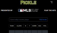 MLB Pickle
