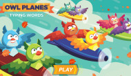 Owl Planes Typing Words