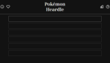 Pokemon Heardle Pokemon Heardle