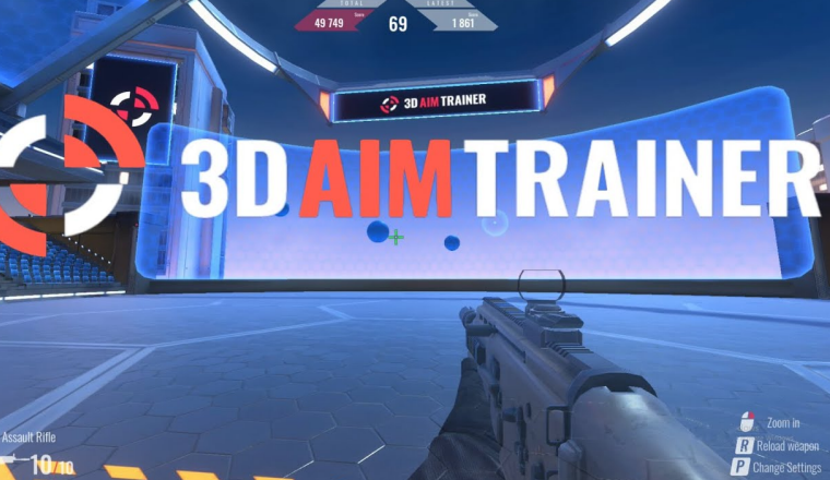 3D Aim Trainer Multiplayer - A Browser game you didn't know about
