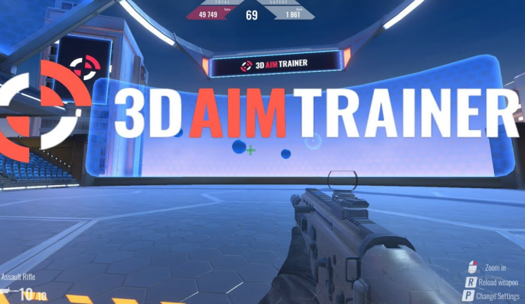 3D Aim Trainer - Play 3D Aim Trainer On Wordle Website