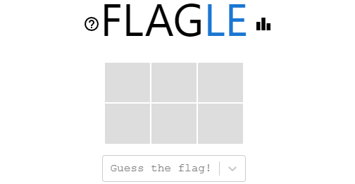 Introduction to #flagle! A flag guessing game. #flagle #flags #wordle