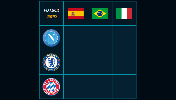 Futbol Grid - Play Futbol Grid On Wordle Website