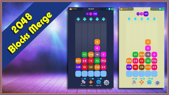 Play 2048 Merge Games - M2 Blocks Online for Free on PC & Mobile