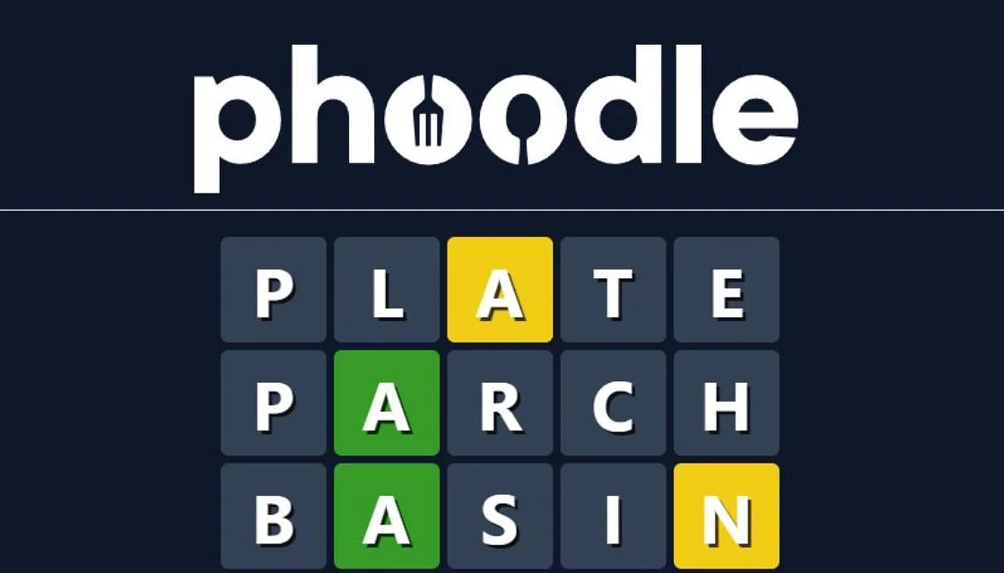 Phoodle - An Amazing Food Wordle Game - Foodle Wordle Puzzles
