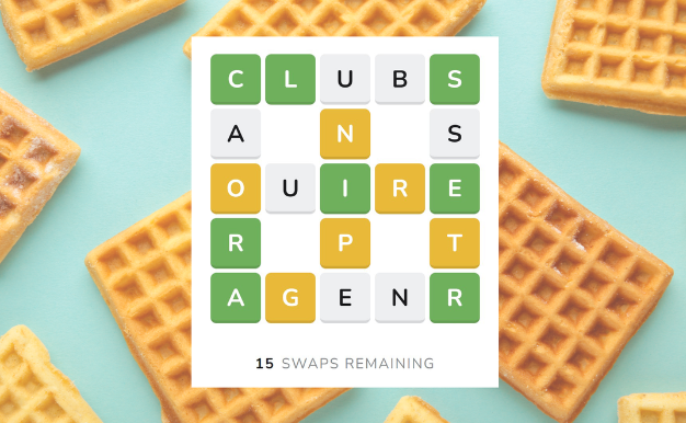 Waffle is a Wordle-like about swapping letters across a five-word grid